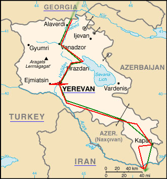 Armenische Karte