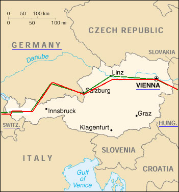 Oestereichische Karte