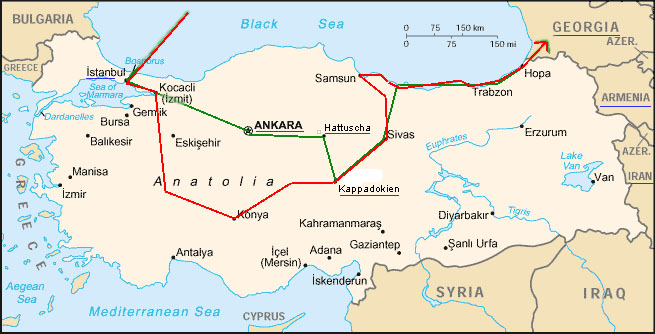 Trkische Karte